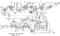 Heathkit DX-35 - Schematic 